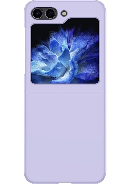 Samsung Galaxy Z Flip5 Mor Için Pc Skin Fe Telefon Kılıfı (Yurt Dışından)