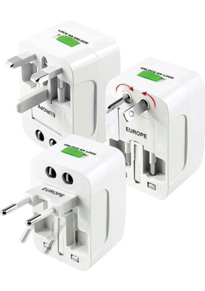 PM-2886 Universal Çoklu Priz Çevirici Seyahat Adaptörü