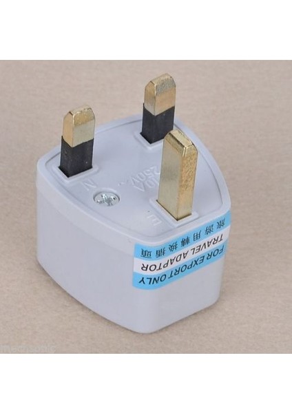Türk Amerikan Avrupa Fişi To Ingiliz Elektrik Priz Fişine Çevirici Adaptör G Tipi Fiş Ucu