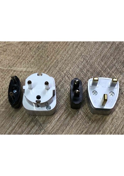 Amerikan Ingiliz Arabistan Türkiye Elektrik Priz Ucu Çevirici Lot Plastik Fiş Seti modelleri