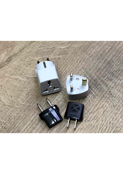 Amerikan Ingiliz Arabistan Türkiye Elektrik Priz Ucu Çevirici Lot Plastik Fiş Seti indirimleri