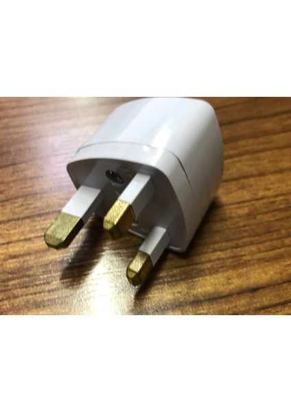 2 Adet Türk / Eu /usa / Us Erkek Fişi, Ingiliz/malta Fişine Dönüştürücü Aparat Plug Converter