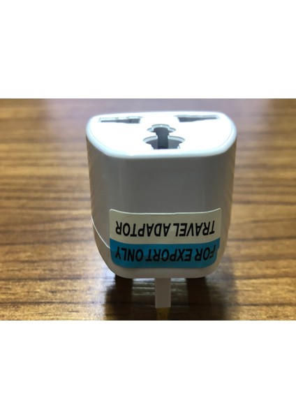 2 Adet Türk / Eu /usa / Us Erkek Fişi, Ingiliz/malta Fişine Dönüştürücü Aparat Plug Converter