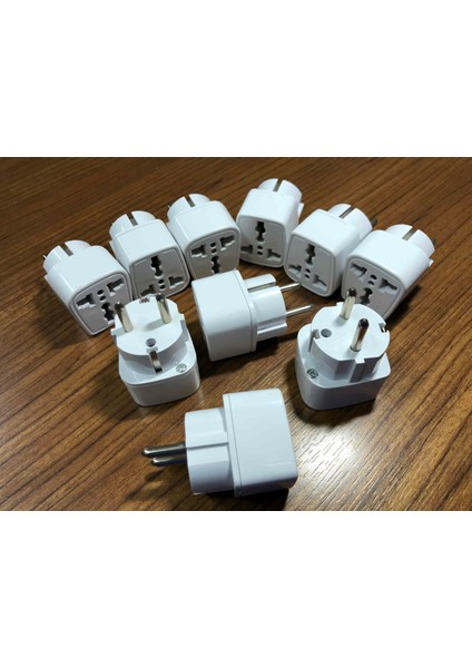 Ingiliz Fiş Adaptör Çevirici Ingiliz-Türk Çevirici Priz Adaptör 10 Adet fırsatları