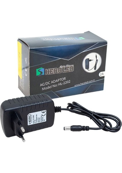 12 Volt - 2 Amper Plastik Kasa Priz Tipi Siyah Renk Adaptör 5.5*2.5 Uç Mini Cihaz Adaptörü fiyatları