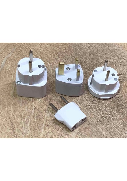 4 Parça Uluslararası Seyahatler Için Üniversal Elektrik Prizleri Çevirici Seti modelleri