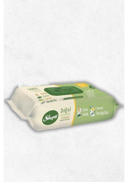 Doğal ve Organik Islak Mendil 50 x 9 Adet (450 Yaprak)