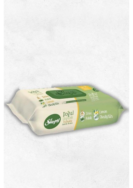 Doğal ve Organik Islak Mendil 50 x 7 Adet (350 Yaprak)