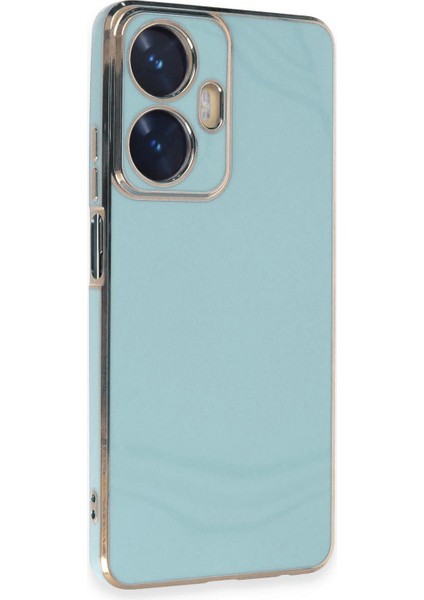 Realme C55 Kılıf Olive Plated Yeşil