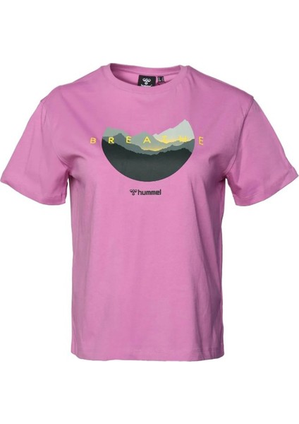 Hmlhelenium SS Kadın Mor T-Shirt 911727-9857