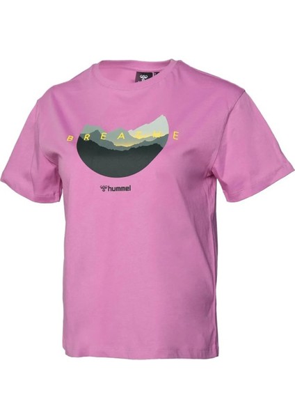 Hmlhelenium SS Kadın Mor T-Shirt 911727-9857