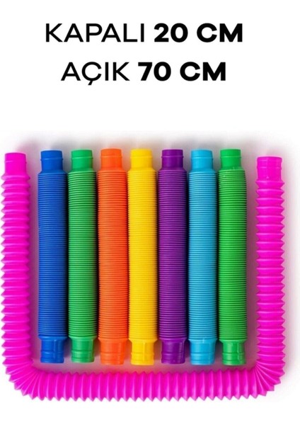 5'li Pop Tubee Stres Giderici Fidget (5 Adet Pop Tube) fiyatları
