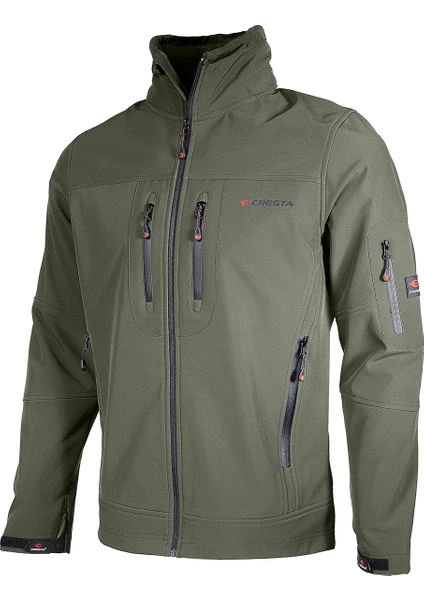 Outdoor Gizli Kapüşonlu Erkek Softshell Ceket