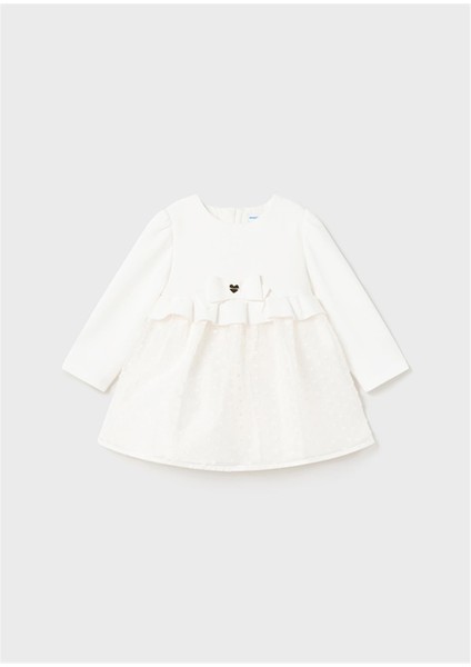 Kız Bebek Uzun Kollu Şık Elbise