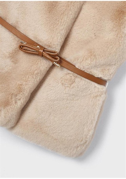 Kız Çocuk Kemerli Peluş Yelek fırsatları