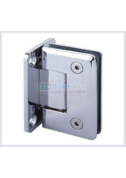 Cam Duvar Menteşesi - Ortadan