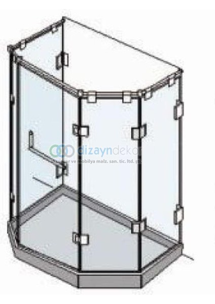 Cam Duvar Menteşesi - Ortadan fiyatları