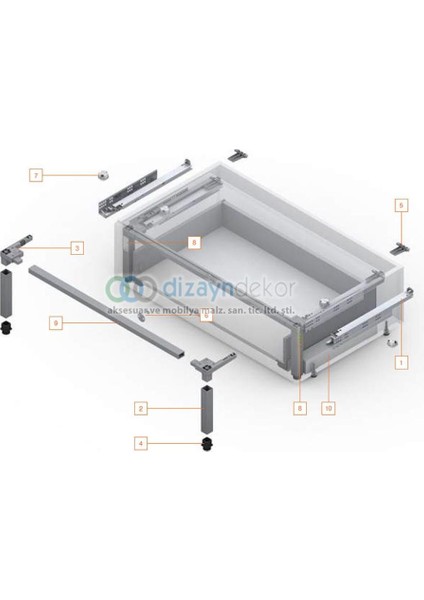 Space Step Seti 410 mm. Z95.4100SP-ST