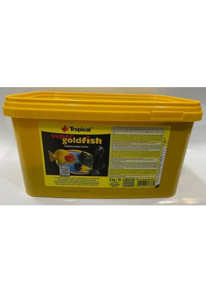 Tropıcal Super Goldfish Mini Sticks 100 gr