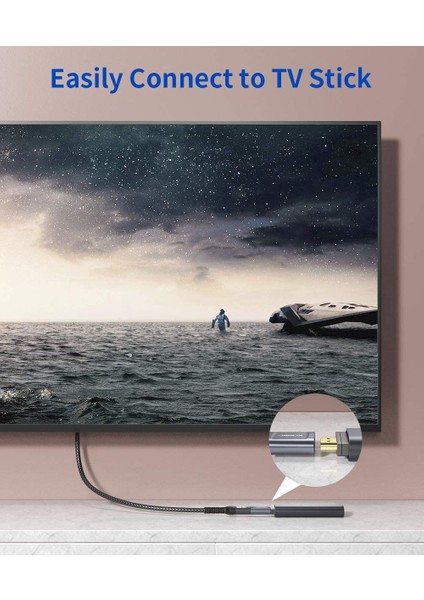 HDMI Kablo Çoğaltıcı Çoklayıcı 4K Hdr HDMI Uzatma Konektörü Adaptörü Alüminyum Hdtv, Bilgisayar, Pc, Monitör, Dizüstü Bilgisayar, Projektör, DVD Oynatıcı, Ps 4/3 Için ( 1 ADET) DV0001 Gri