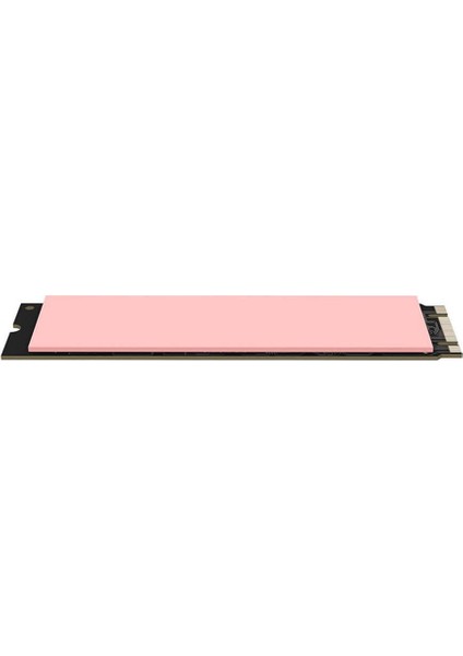 1.0MMX22X70MM Termal Pad M2 SSD Ngff Nvme 2280 Chipset Soğutucu - 7X2CM - Pembe - 9W/MK