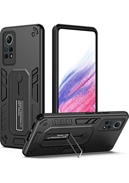 For Xiaomi Redmi Note 12 Pro 4g Görünmez Braket Zırh Ağır Koruma Cep Telefonu Kılıfları (Yurt Dışından)