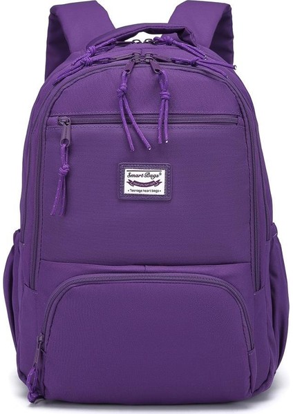 Sırt Çantası Okul Boyu Kalem Kutusu Hediyeli 3196 - Mor