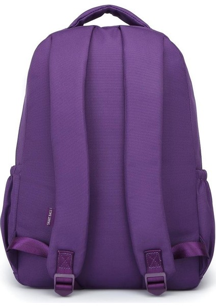Sırt Çantası Okul Boyu Kalem Kutusu Hediyeli 3196 - Mor fiyatları