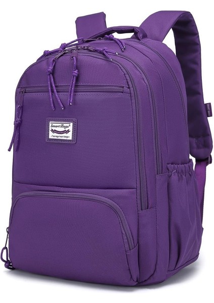 Sırt Çantası Okul Boyu Kalem Kutusu Hediyeli 3196 - Mor modelleri