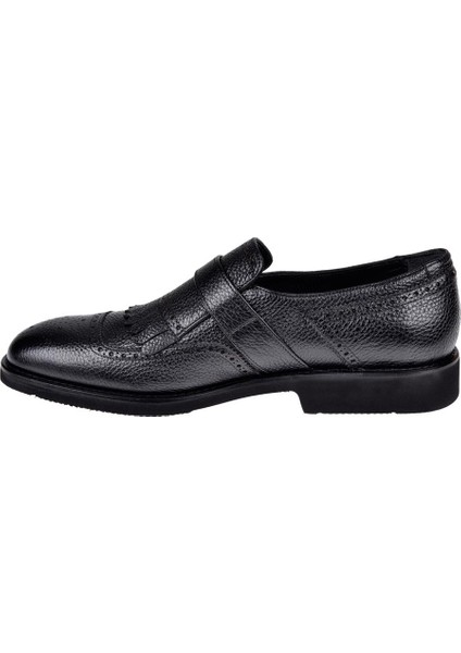 Hakiki Deri Tokalı Klasik Erkek Ayakkabı PLM-2700 SİYAH modelleri