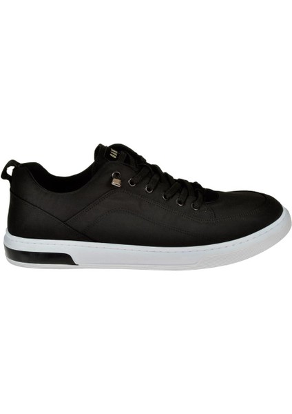 Pullman Keten Erkek Spor Ayakkabı Sneaker Ek-Vulgar Siyah