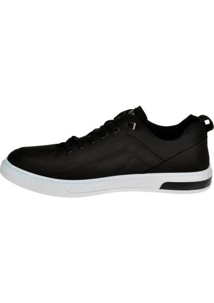 Pullman Keten Erkek Spor Ayakkabı Sneaker Ek-Vulgar Siyah