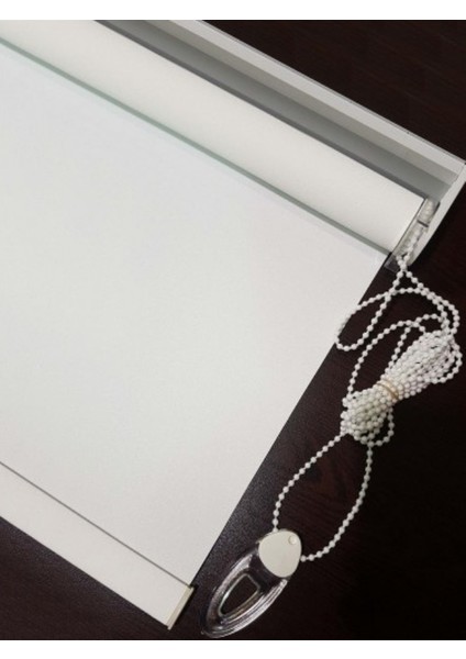 Ekonomik Polyester Stor Alüminyum Kasa Beyaz Güneşlik Stor Perde Yüksek Kaliteli - Beyaz modelleri