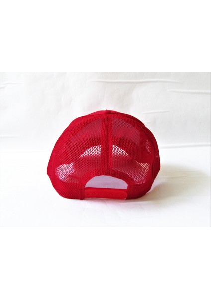 Salarticaret Unısex Düz Renk Fileli Şapka Kırmızı modelleri