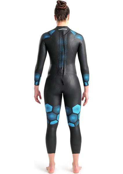 Thunder Wetsuit Kadın Siyah Yüzücü Yarış Mayosu 005630510