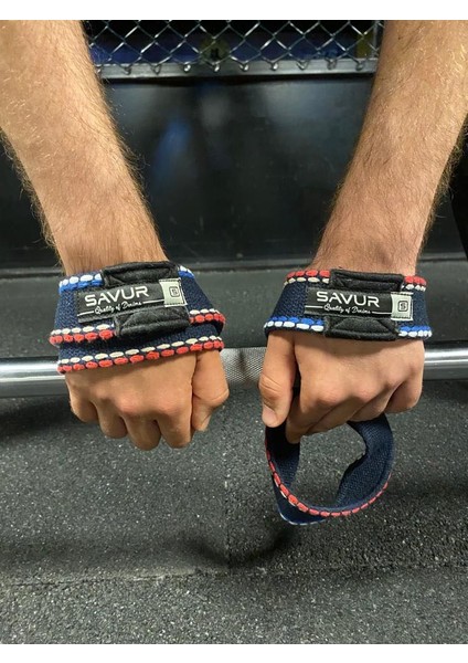 Profesyonel Strap Ağrılık Kayışı Lacivert