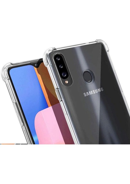 Samsung Galaxy A20S Kılıf Olex Tpu Silikon