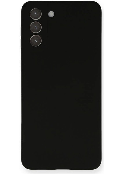 Samsung Galaxy S21 Plus Kılıf Nano Içi Kadife Silikon - Siyah