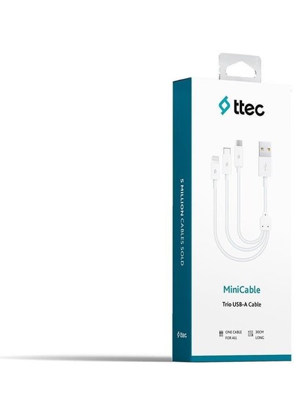 3'lü USB Kablo 30 cm 2DK13 fırsatları