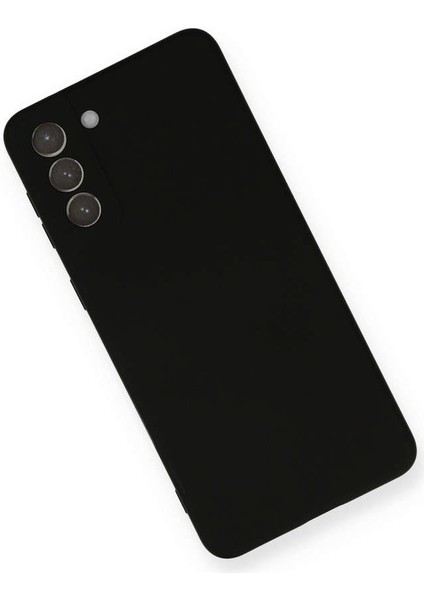 Samsung Galaxy S21 Plus Kılıf Nano Içi Kadife Silikon - Siyah modelleri