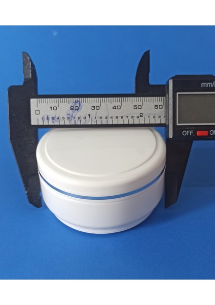 30 ml Lüx Şeritli Contalı Boş Pomat - Krem - Kozmetik Kutusu Plastik Krem Kavanozu modelleri