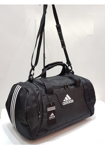 Adidas Büyük Boy Seyahat Fitness ve Spor Çantası Siyah 55 cm