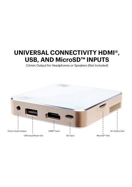Luma 75 30 Ansı 640X360 1300:1 Taşınabilir Projeksiyon Cihazı fiyatları
