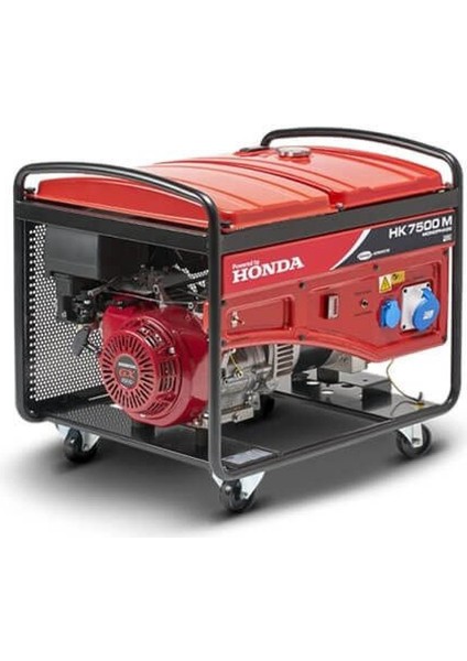 Hk 7500 Ms 7.5 Kva Marşlı Benzinli Monofaze Jeneratör