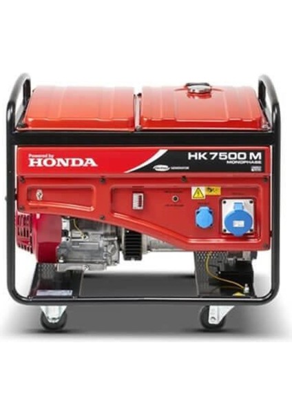 Hk 7500 Ms 7.5 Kva Marşlı Benzinli Monofaze Jeneratör