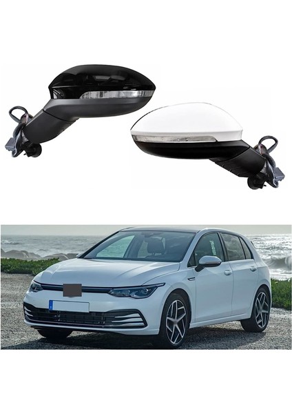 Vw golf 8 dış dikiz aynası katlanır ısıtmalı motorlu