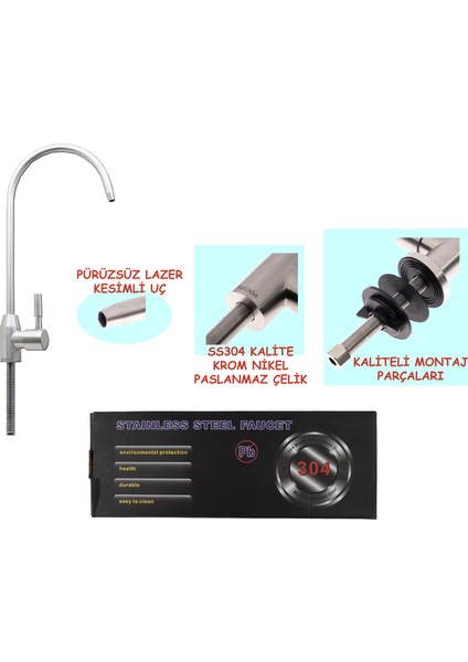 Pompalı 11 Aşamalı Vontron Membranlı 8 Lt Su Arıtma Cihazı indirimleri