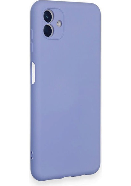 Samsung Galaxy A04 Kılıf Nano Içi Kadife Silikon - Lila 300099 fiyatları