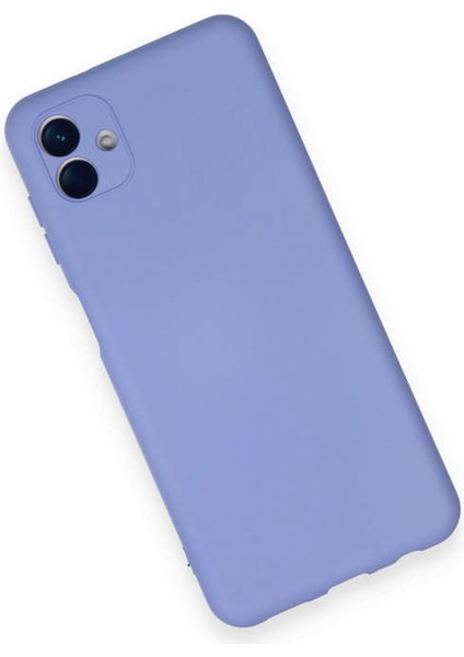 Samsung Galaxy A04 Kılıf Nano Içi Kadife Silikon - Lila 300099 modelleri