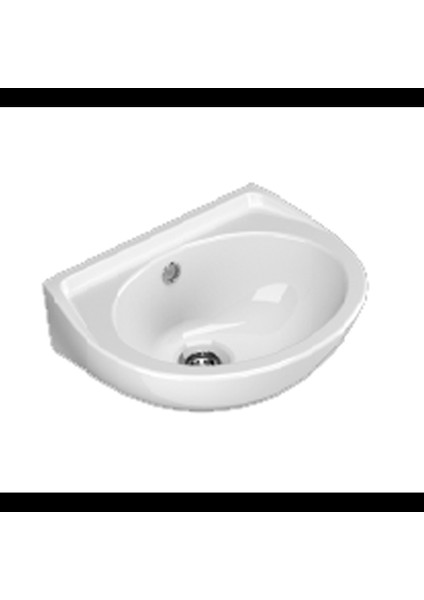 36X45 cm Oval Lavabo